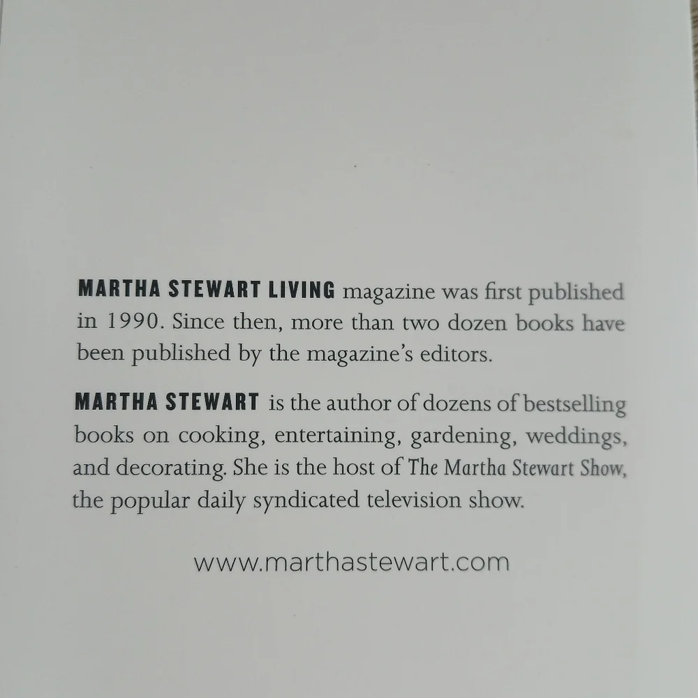 MARTHA STEWART'S COOKIES Cookbook First Edition, Tenth Printing Softcover Fine